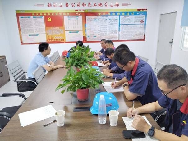 公司開展第三季度安全、環(huán)保、消防綜合檢查 